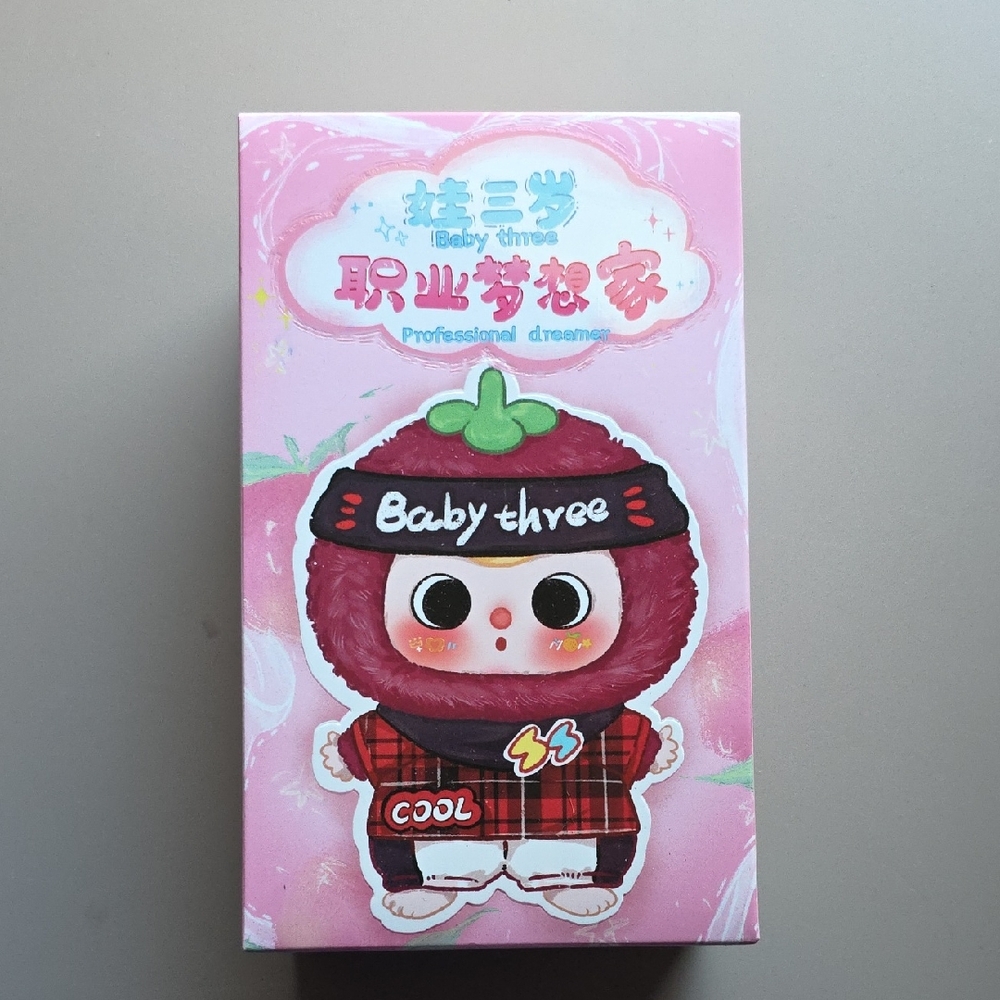 Baby Three Professional Dreamer Series Vinyl Plush Pendant Blind Box